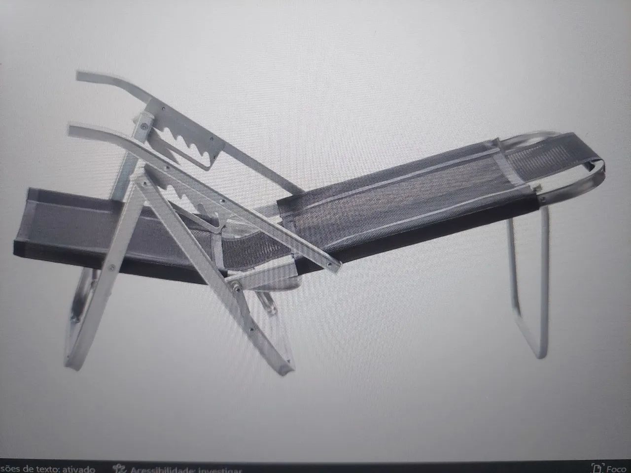 Cadeira de praia e guarda-sol para relaxar no verão! - Foto 5