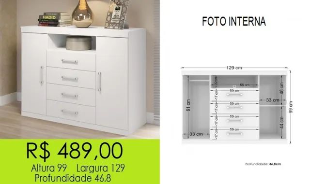 Cômoda - a pronta entrega   - Foto 2