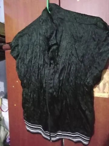 Camisa Feminina com ziper central