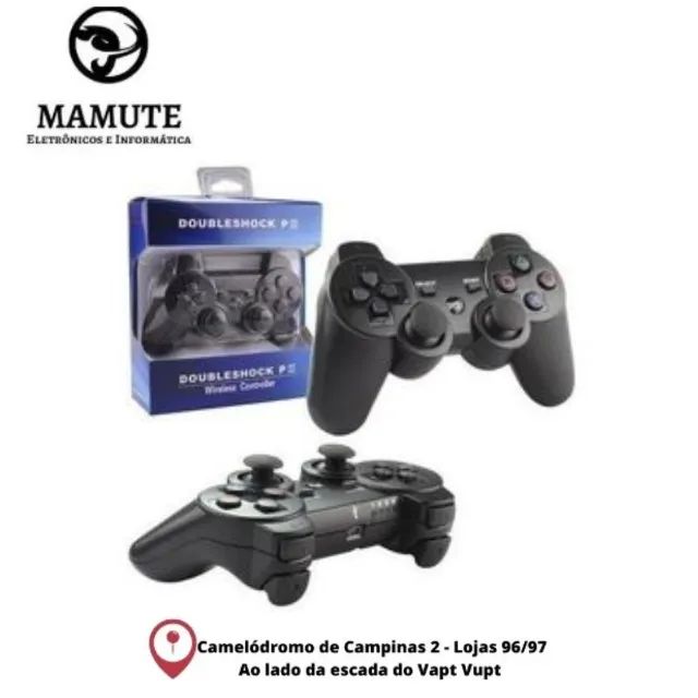 Controle Ps3 Compatível Sem Fio Wireless Doubleshock 3