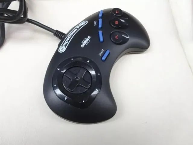 Controle Turbo Competition Pro Para Mega Drive - Foto 4