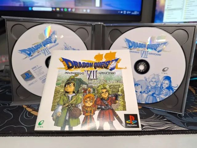 Dragon Quest VII - Mídia preta - Foto 4