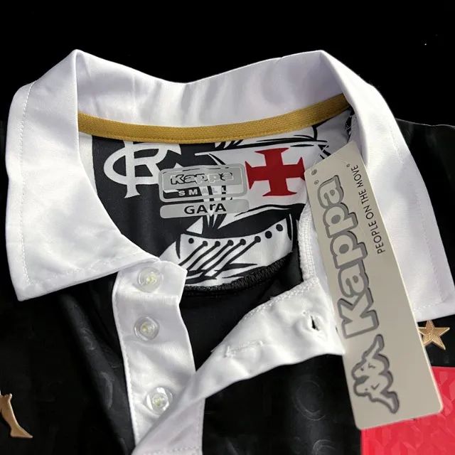 Camisa Negra Vasco Pronta entrega - Foto 4