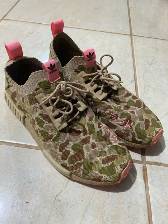 Tênis Adidas NMD R1 Camuflado 43 - Foto 2