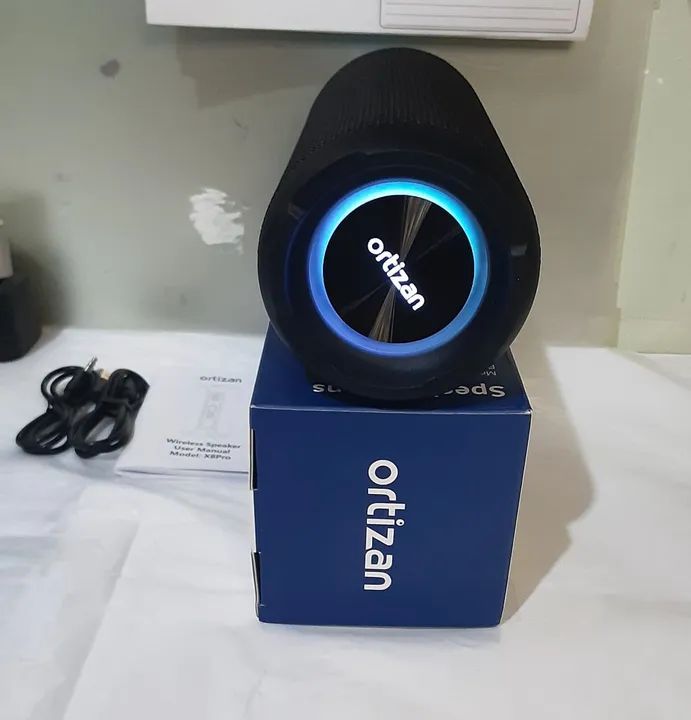 Caixa de som bluetooth portátil nova. Marca Ortizan.  - Foto 2