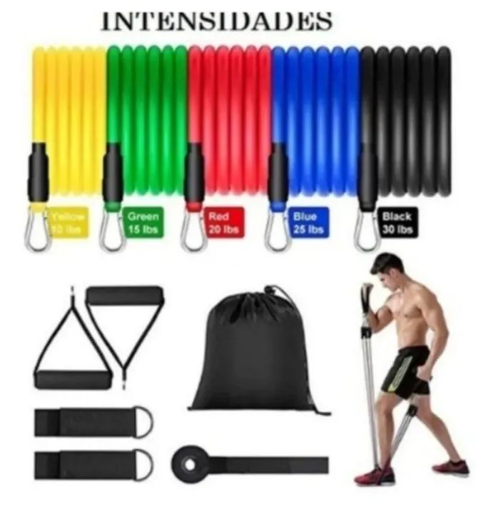 Power Resistence Tube + Mini Bands - Foto 4