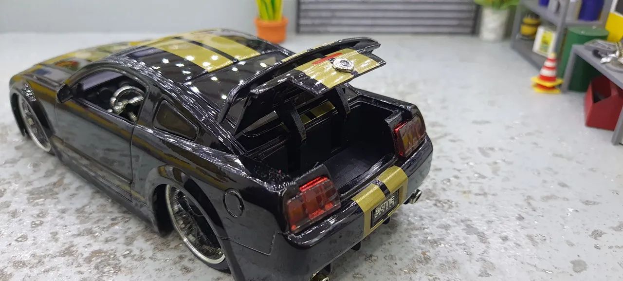 Jada toys 1/24 - Mustang GT 2006 - Série Bigtime **leia o anuncio** - Foto 4