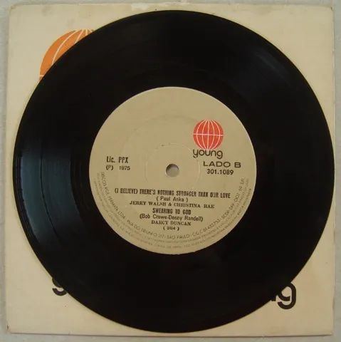 Roger Shapiro (jessé) 1975 Flying, Vinil 7 Polegadas Raro - Foto 3