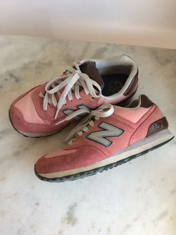 Tênis rosa 574 - New Balance