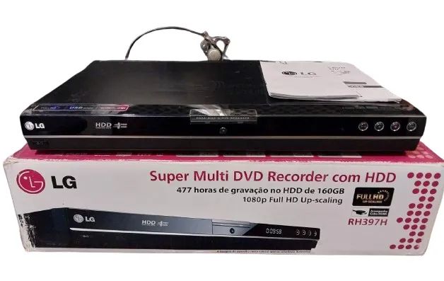DVD Record Lg HDD Rh397h 