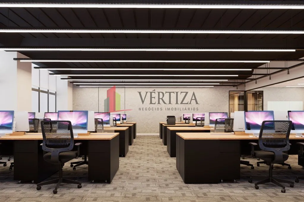 Sala comercial MOBILIADO para locação com 280m² no Brooklin