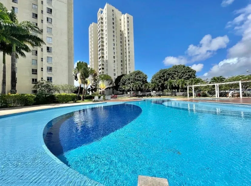 Apartamento com 4 Quartos no L?Acqua Neópolis - 114m², lado da sombra e Mobiliado