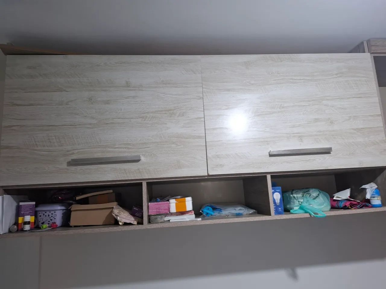 Armário aéreo modulado para quarto - Foto 2