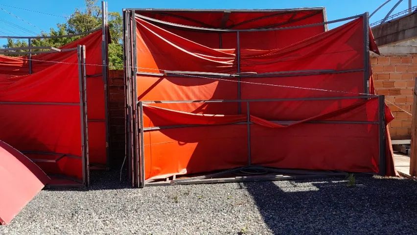 Vendo toldo para túnel tipo meia lua - Vários tamanhos. - Foto 3