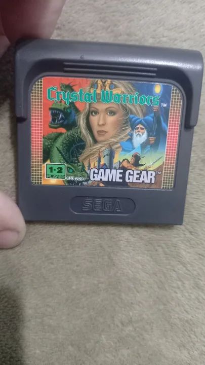 Crystal Warriors - Game Gear original  funcionando 