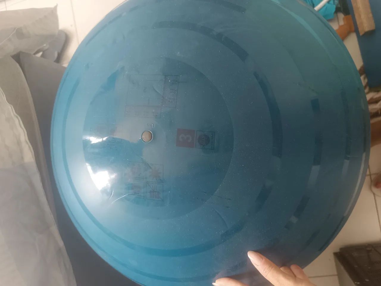 Bola de Pilates 65cm Nyamba - Pouco uso, perfeito estado! - Foto 2