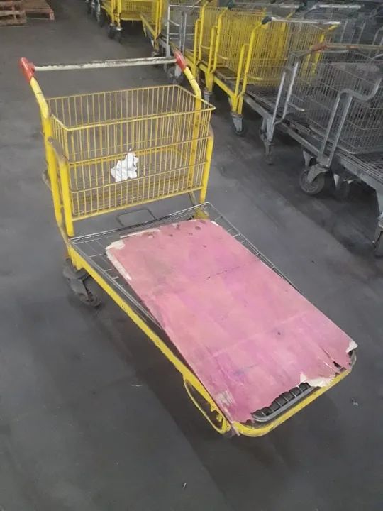 Carrinho de mercado  usado  - Foto 3