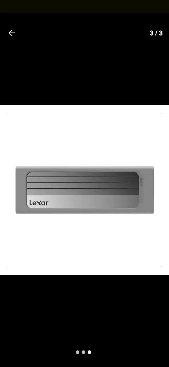 Case SSD M.2 NVMe Externo Lexar E300 USB 3.2 Gen 2 - Foto 2
