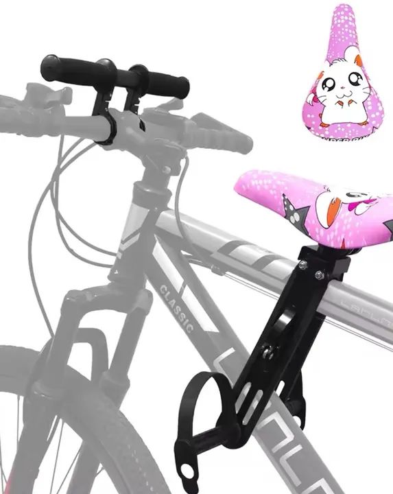 Assento de bicicleta com Guidão para criança.