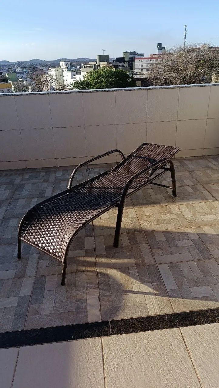 Espreguiçadeira grande com encosto móvel dicasabh - Foto 3