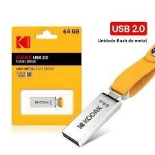 Pen drive Kodak 64gb 2.0 lacrado 
