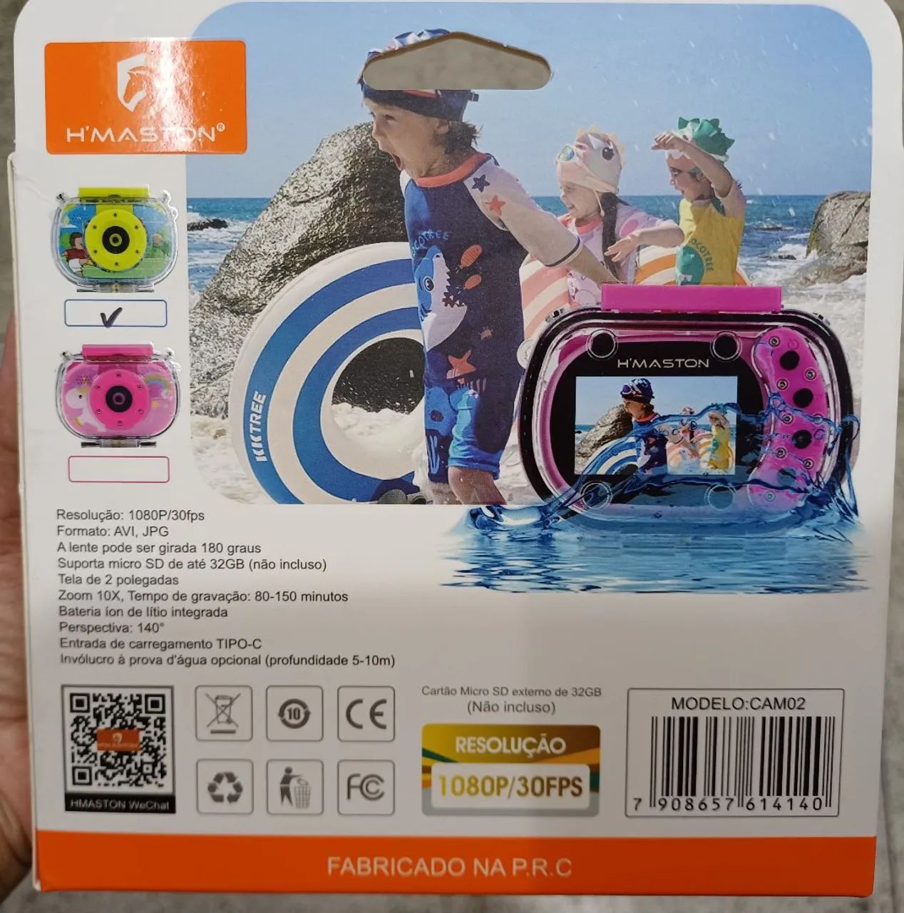 Câmera infantil a prova dágua  - Foto 4
