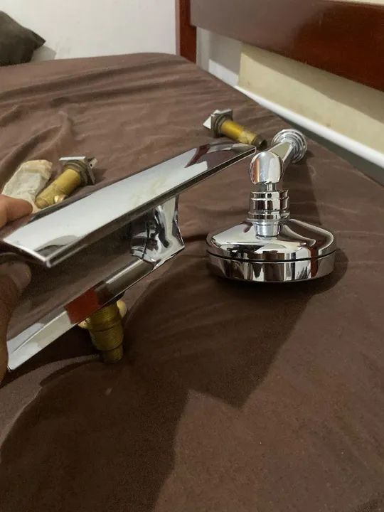 Ducha deca auto performace e misturador cascata de 15 cm