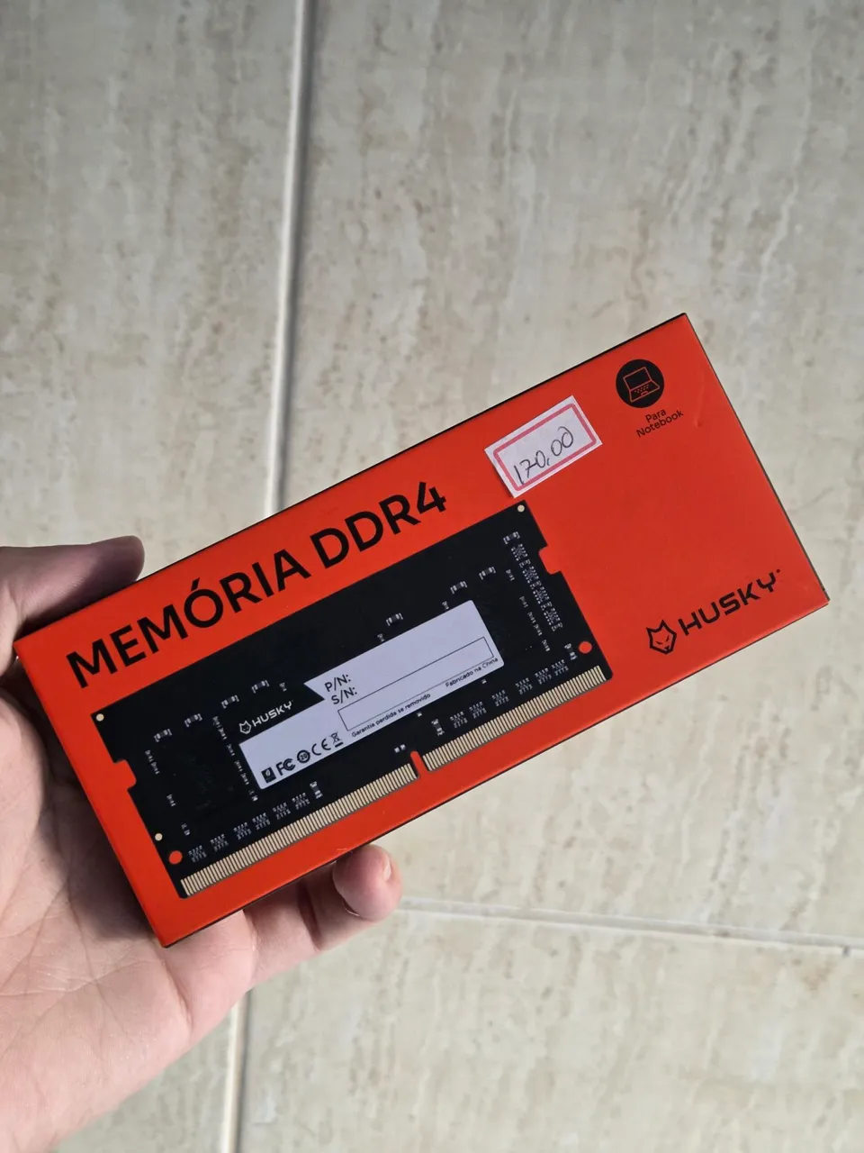 Memória RAM DDR4 8GB para Notebook - Husky Gaming