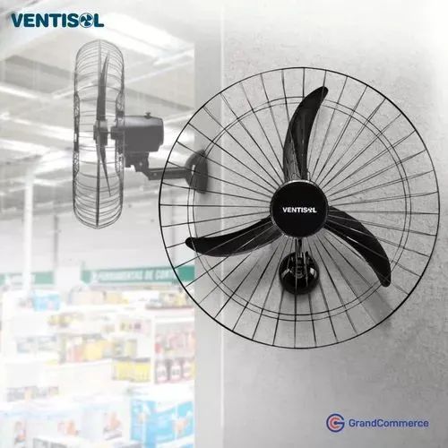 Ventilador parede 60cm 147w ventisol  - Foto 2