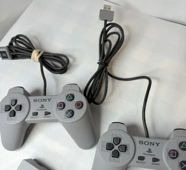 Kit dois controles Ps1 Mini USB - Para Usar em Pc - Rapbarry pi, Box e outros dispositivos