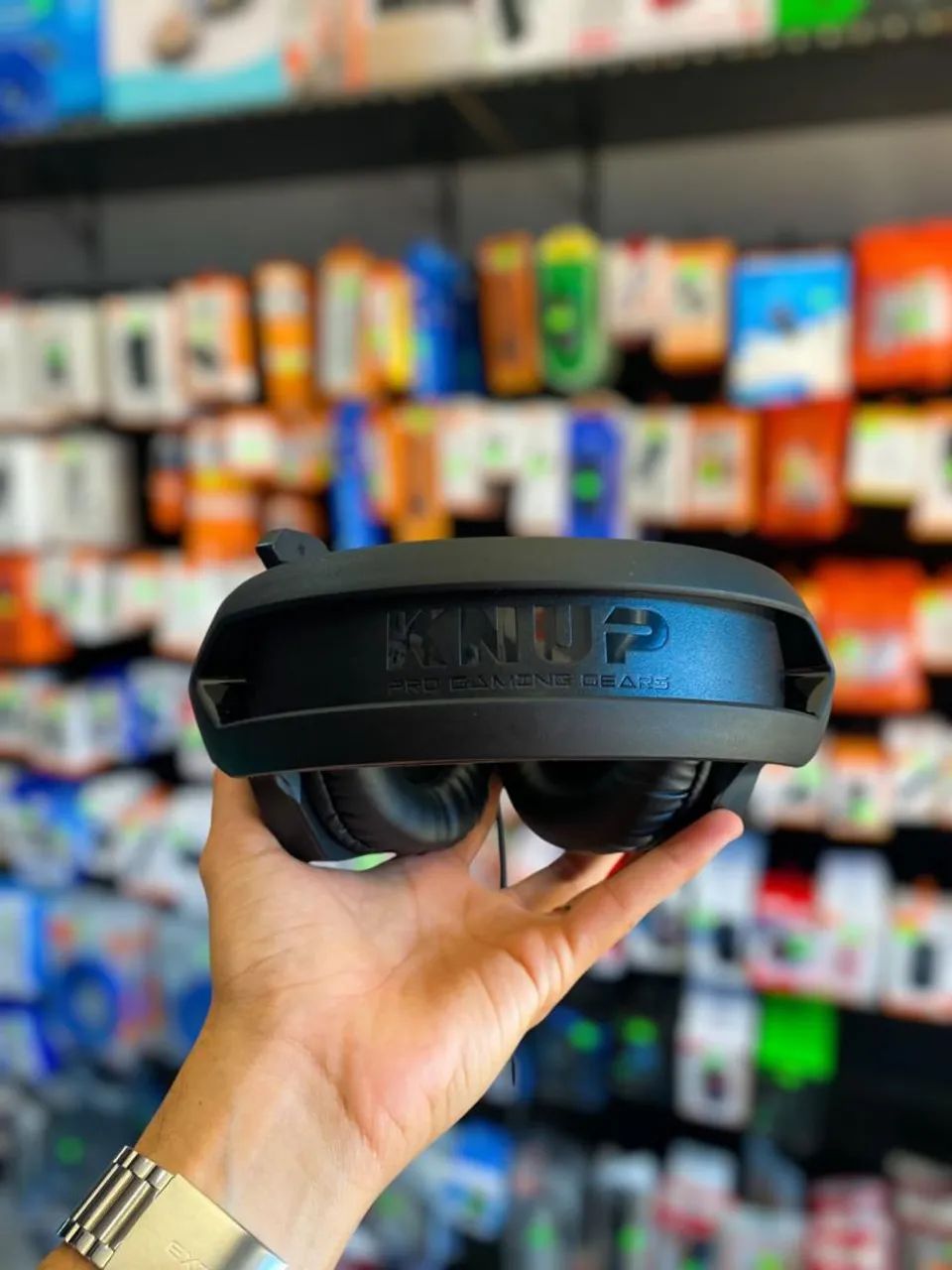 HEADSET GAMER RGB KNUP KP-489 - Foto 5