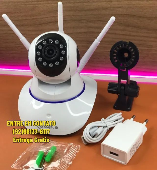 Camera de Segurança com 3 Antenas Com Sensor de movimento  - Foto 2
