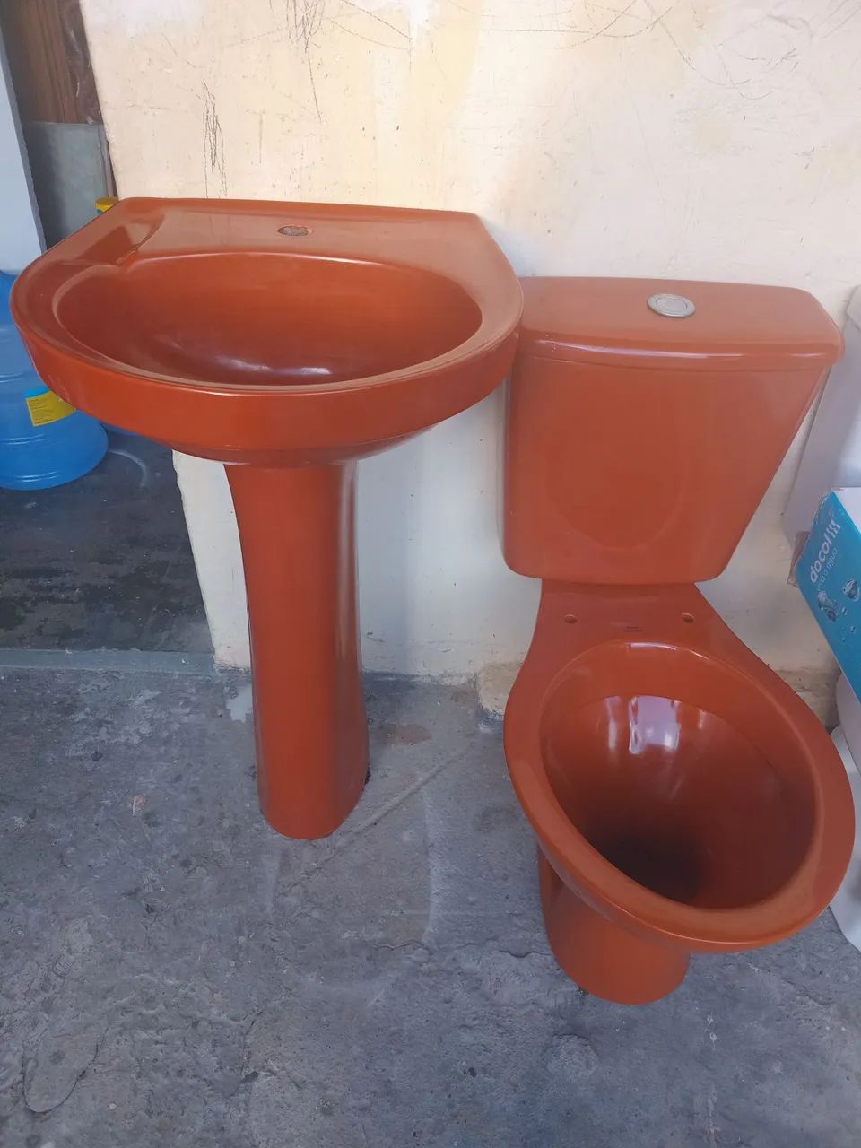 Conjunto de Vaso Sanitário e Pia - Foto 4