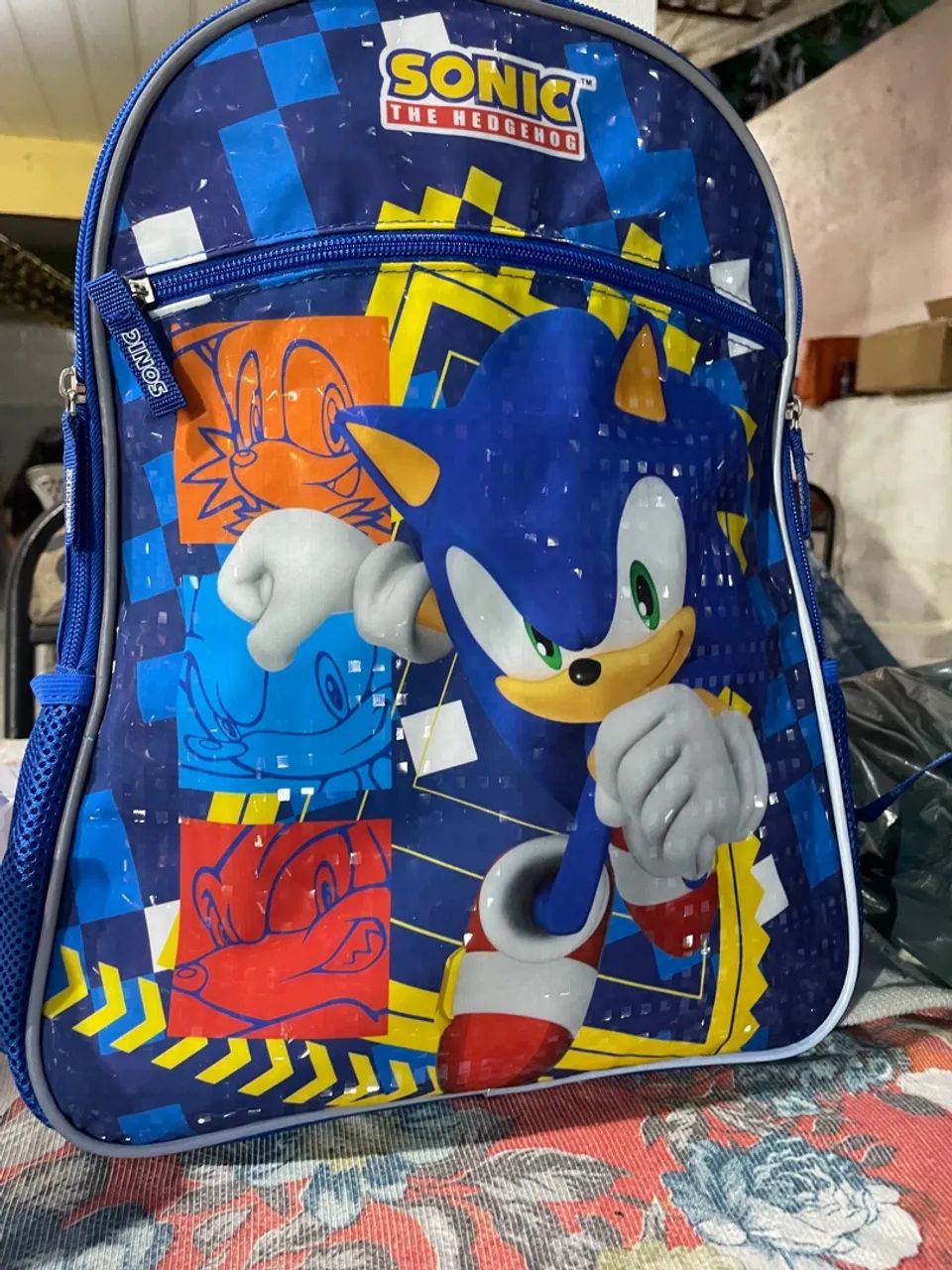 Mochila Sonic nova