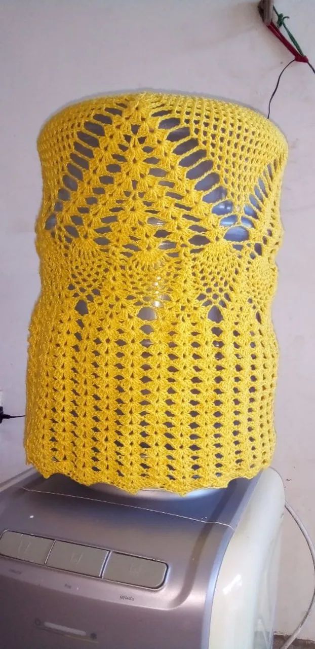 Capa de Crochê para Galão de Água