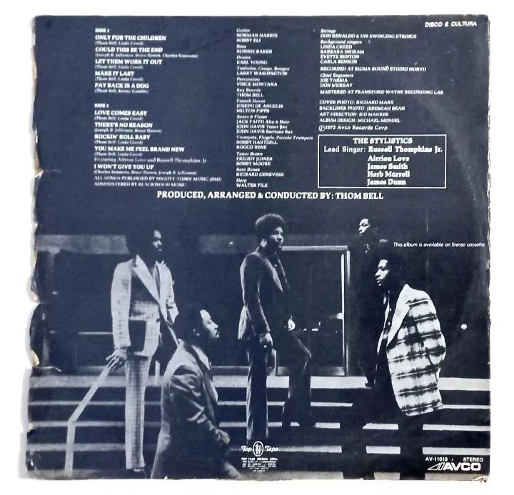 Disco de Vinil - The Stylistics - Rockin' Roll Baby (1973) - Foto 2