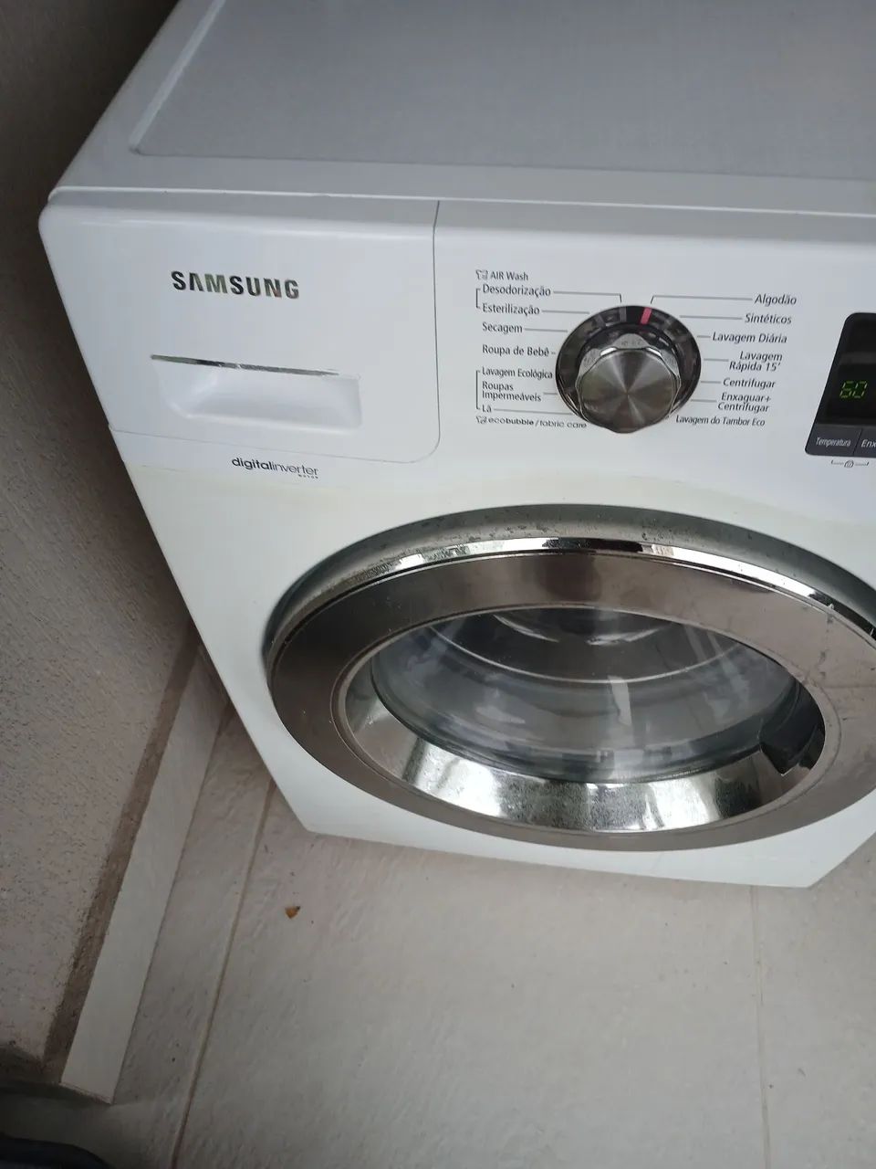 Máquina de Lavar Roupa Samsung Eco Bubble 10,1kg - Foto 6