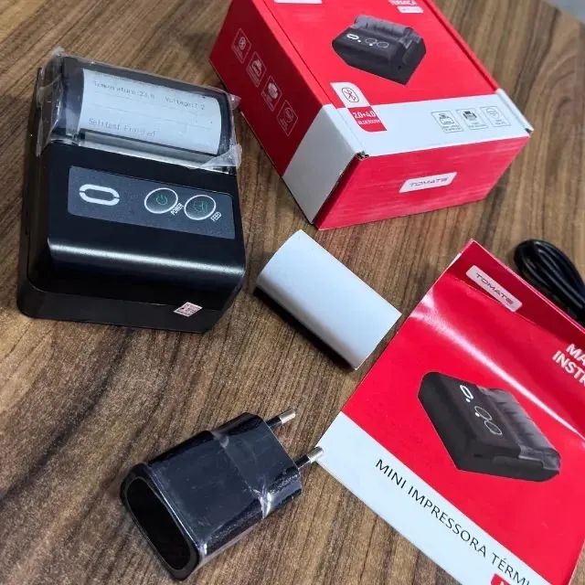 Mini Impressora Térmica Bluetooth 58MM