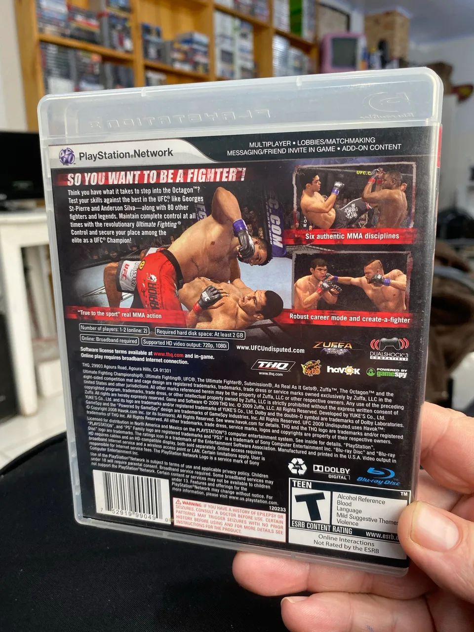 UFC 2009 Undisputed Ps3 - Foto 2