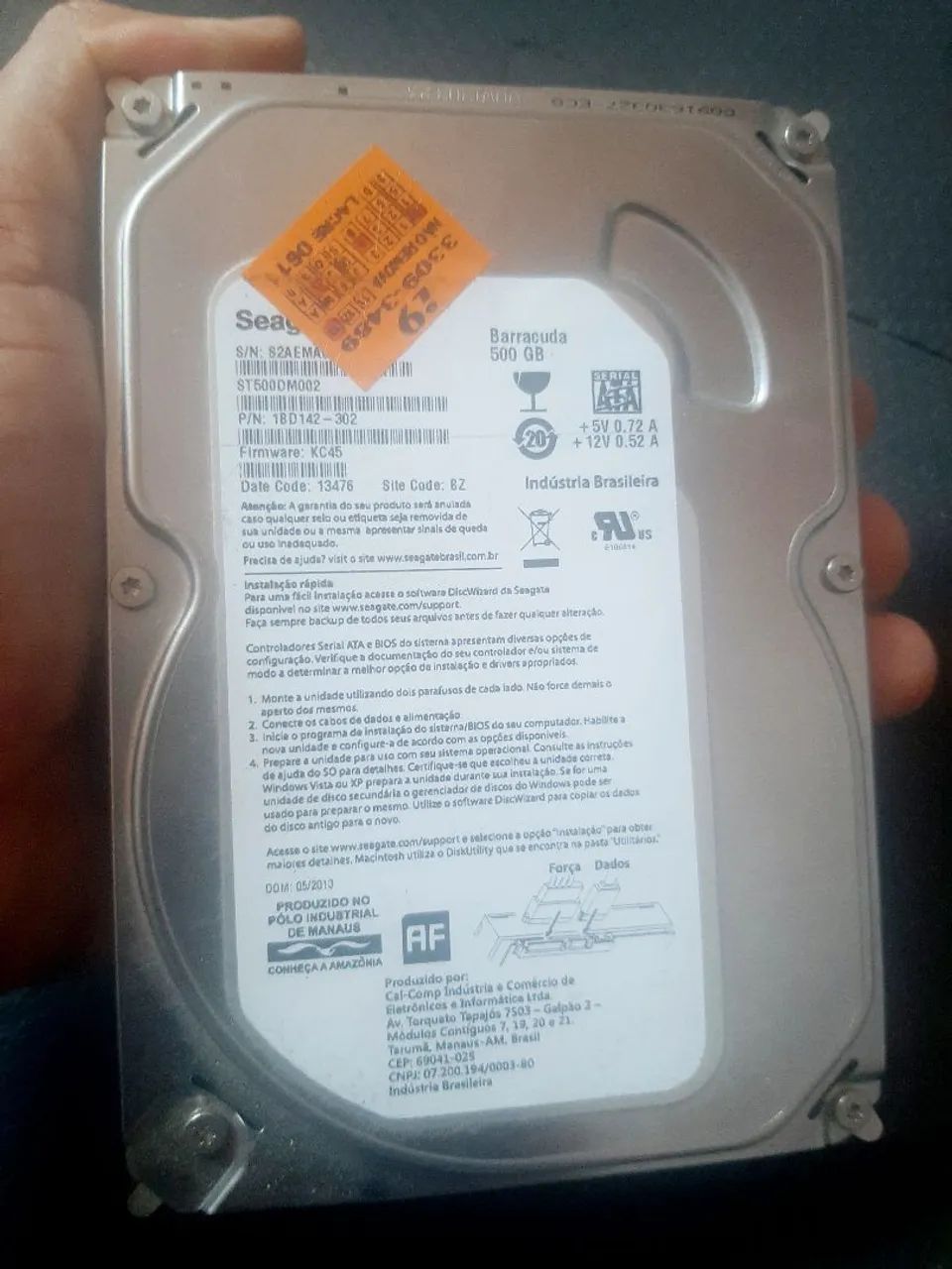 HDS de 500GB para PC - Foto 2