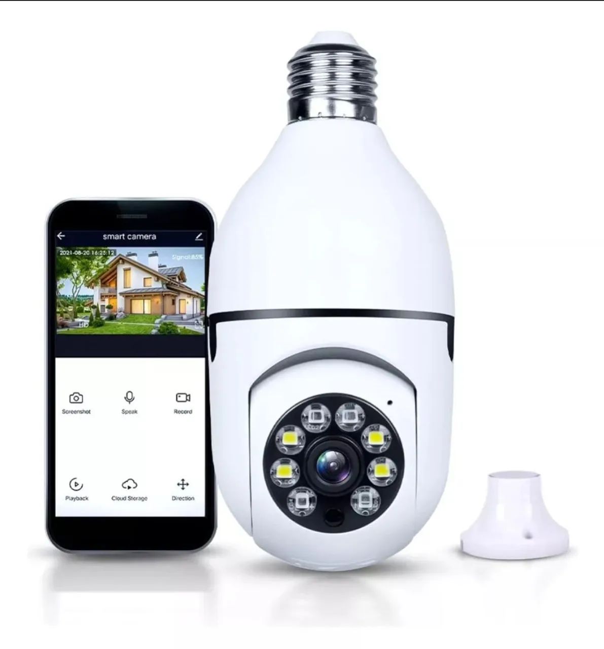 Câmera segurança inteligente Wi-Fi IP - Foto 3
