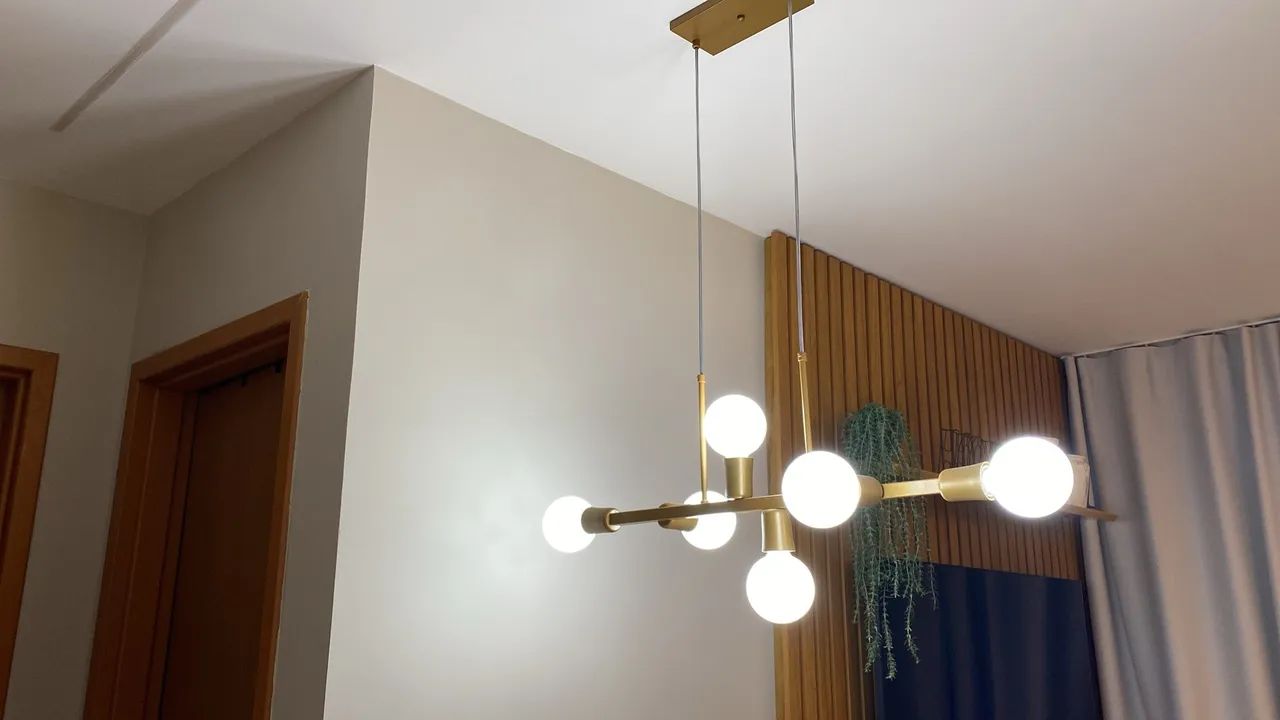 Lustre pendente Jabuticaba - 6 lâmpadas