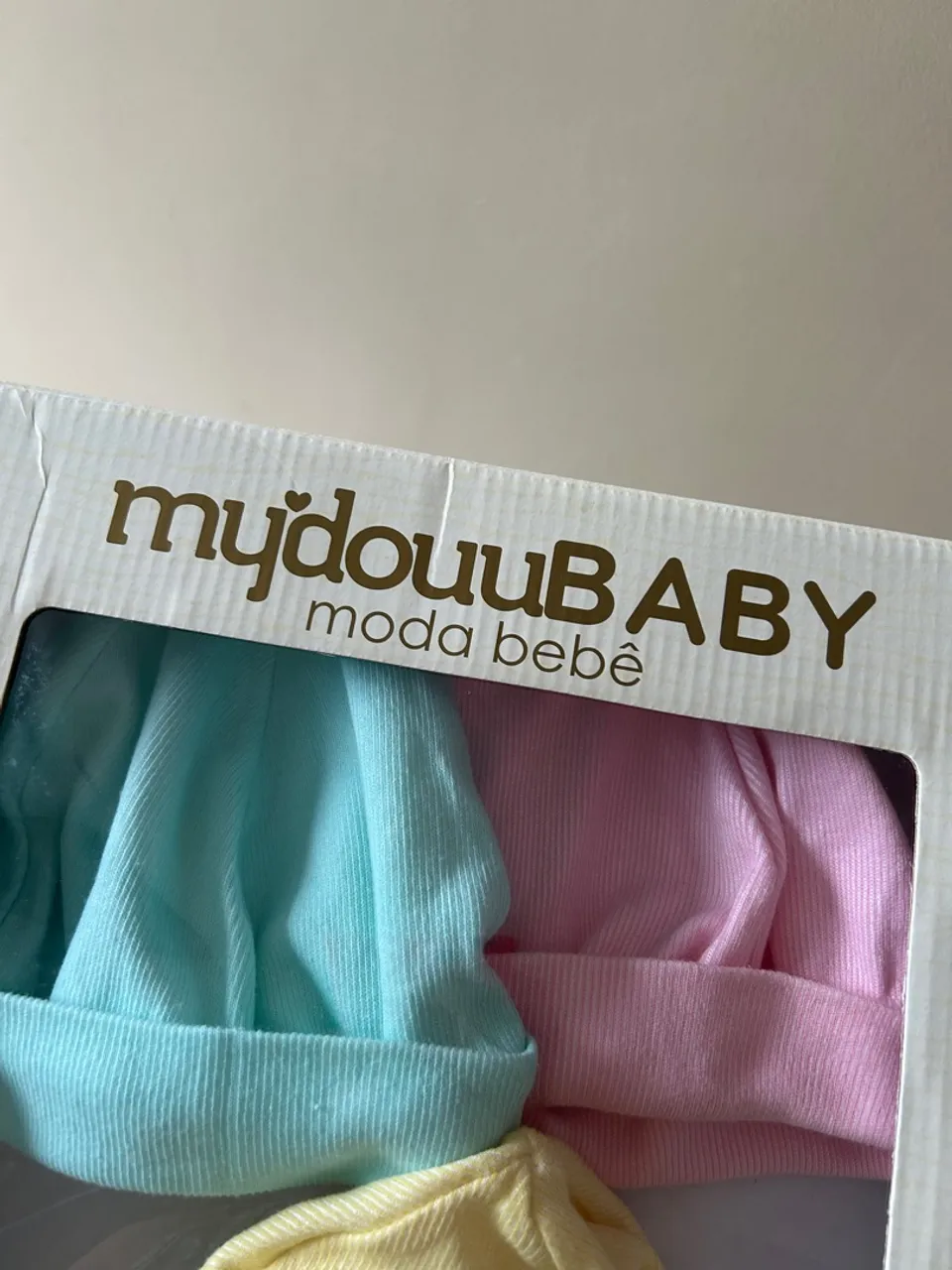 Kit de toucas de bebê My Douu Baby