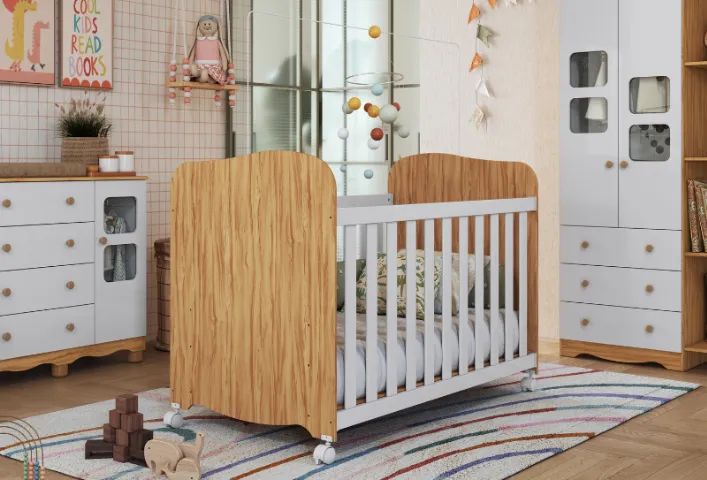 Berço Americano Uli 100% MDF