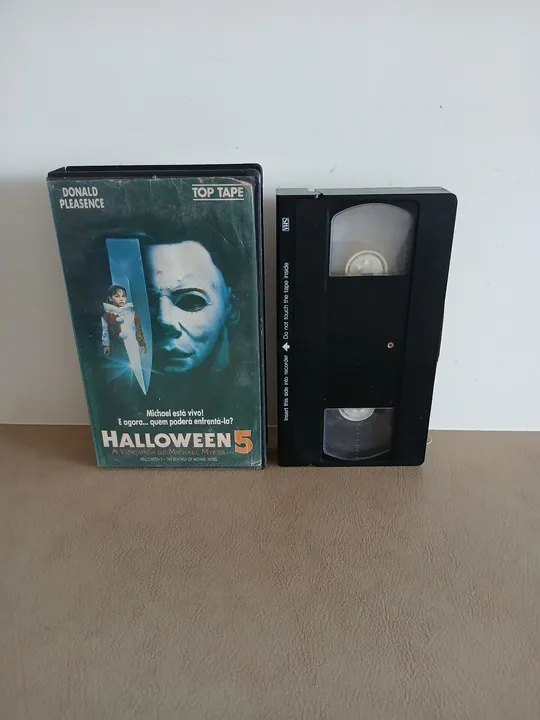 VHS Halloween 5 A Vingança de Michael Myers - Raridade
