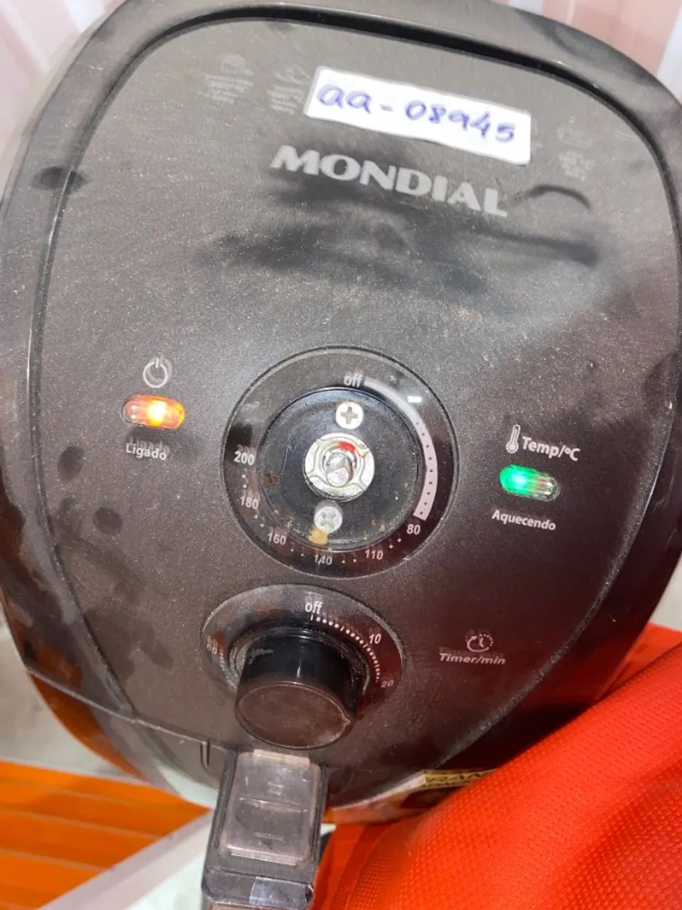 Air Fryer Mondial AFN-40-BF Preta com Timer (Leia o Anúncio)