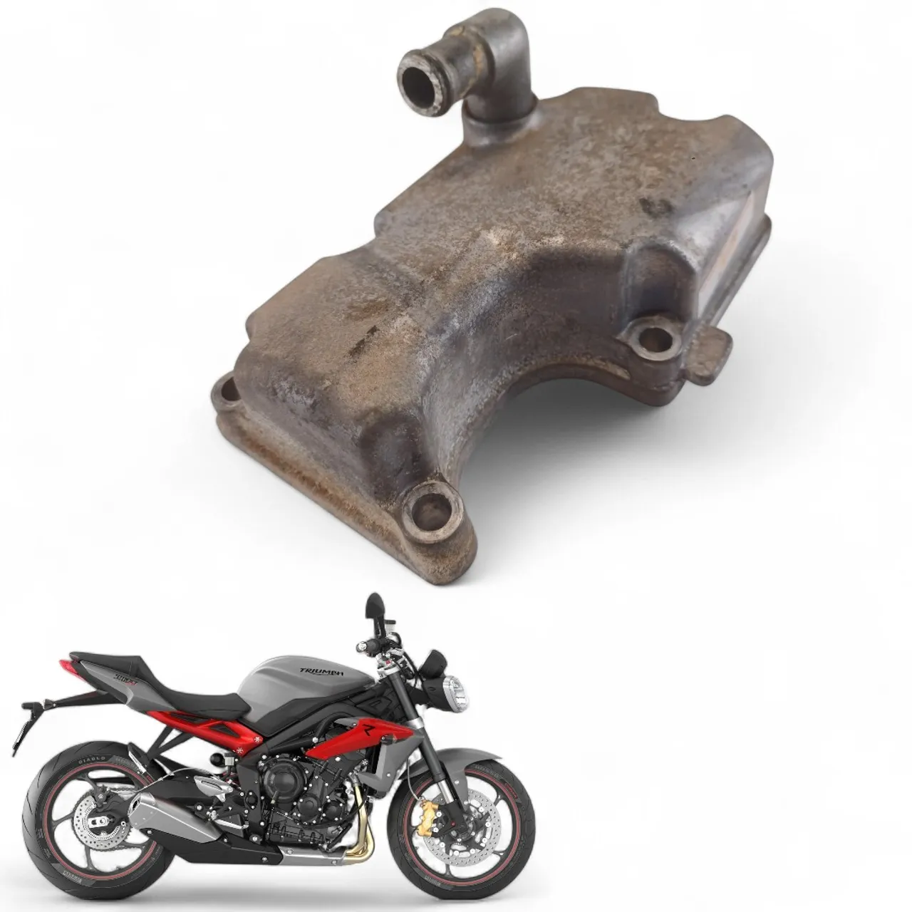 Tampa Suspiro Bloco Triumph Street Triple 675 13 14 15 2016