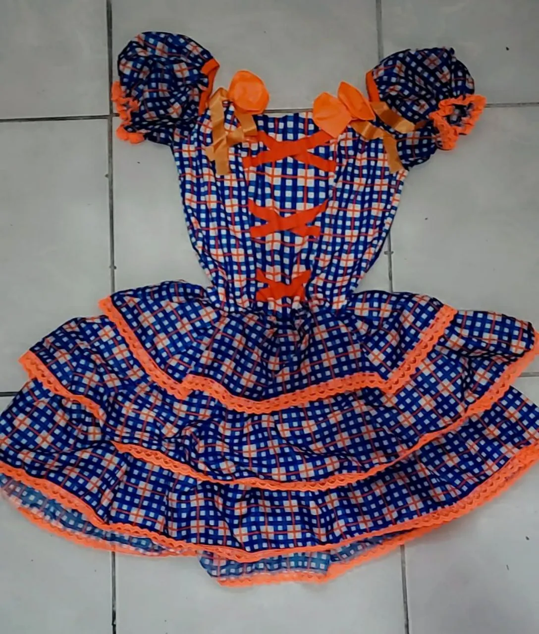 Vestido Festa Junina Novo