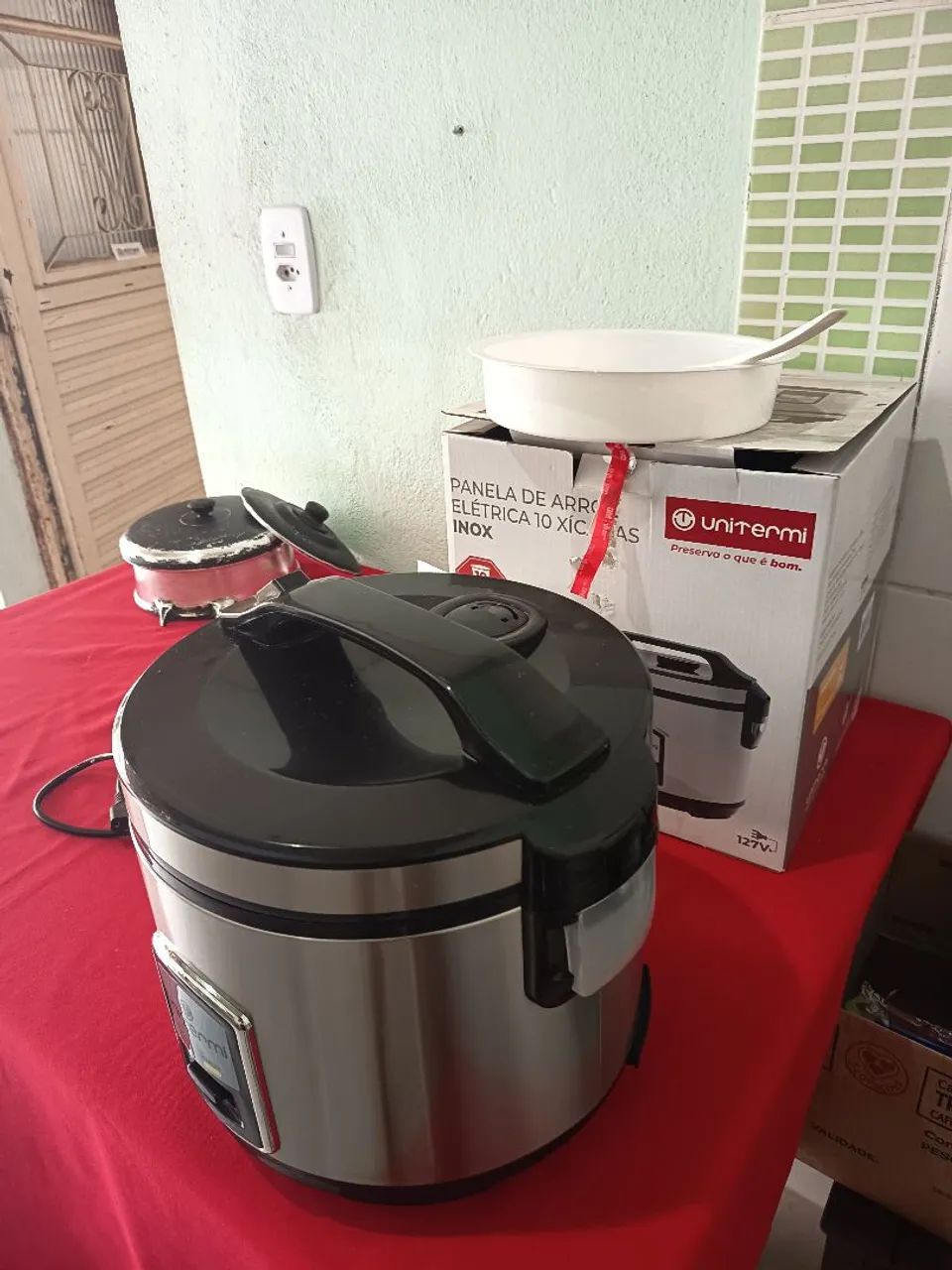 Panela de arroz elétrica  - Foto 2