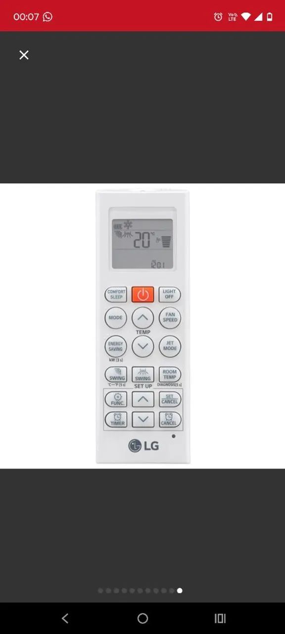 Ar condicionado Split inverter 9.000 LG VOICE - Foto 4